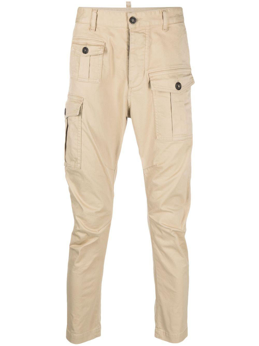 DSQUARED2 Pantaloni cargo beige