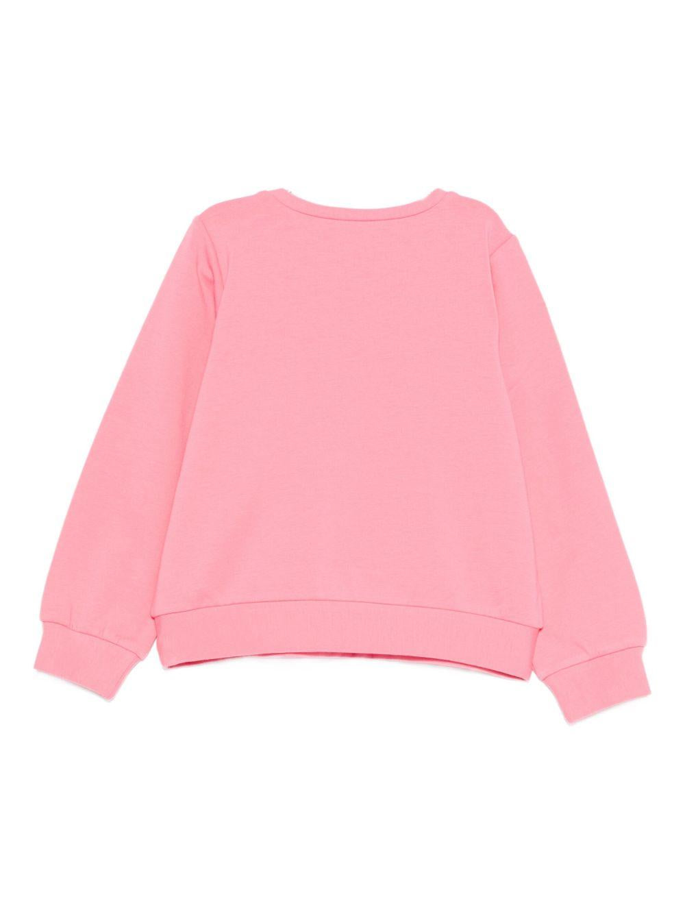 LIUJO Maglione rosa con girocollo