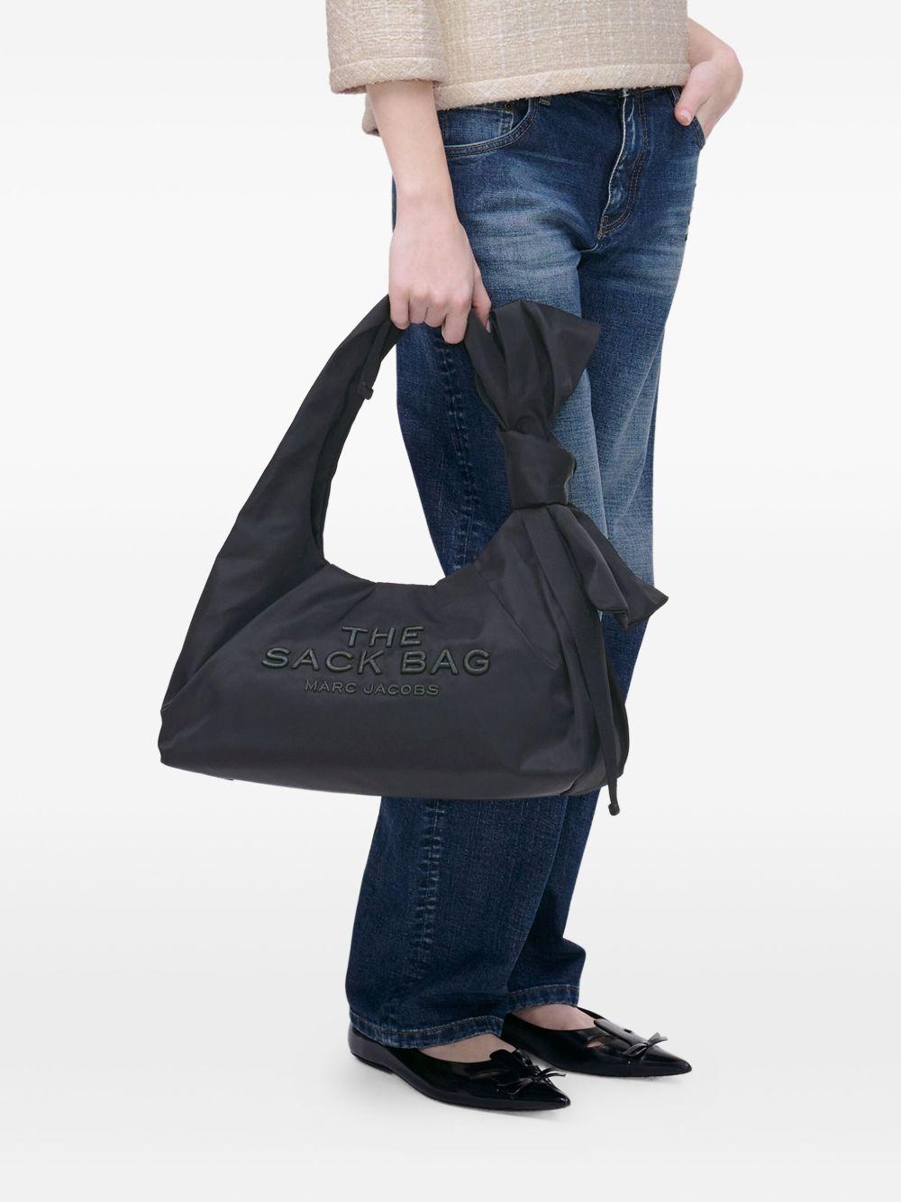 MARC JACOBS Borsa a mano 'The Bow Nylon Sack Bag' nera