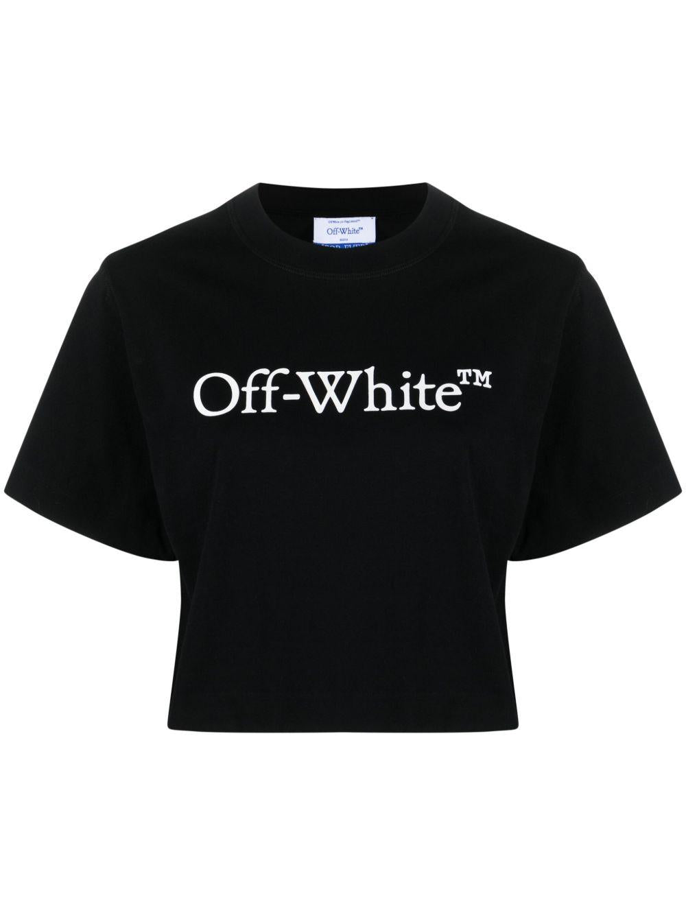 OFF WHITE T-shirt in cotone con logo