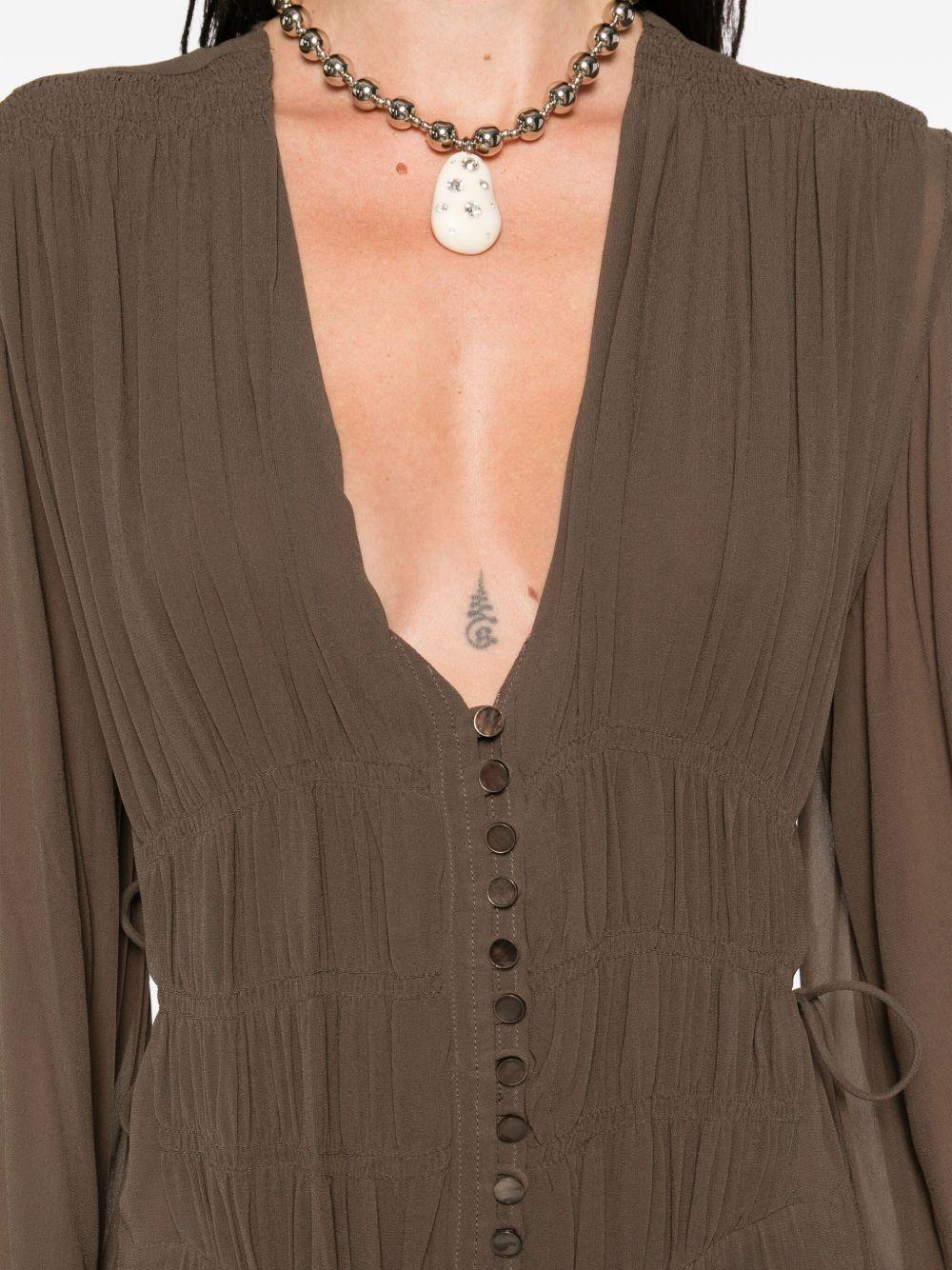 MARANT ETOILE Abito lungo 'Briane'