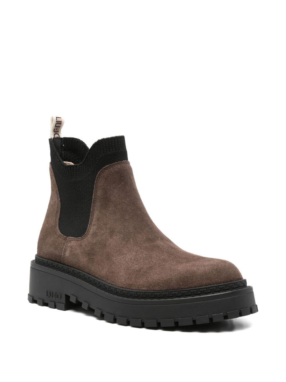 LIUJO Stivaletti in pelle scamosciata