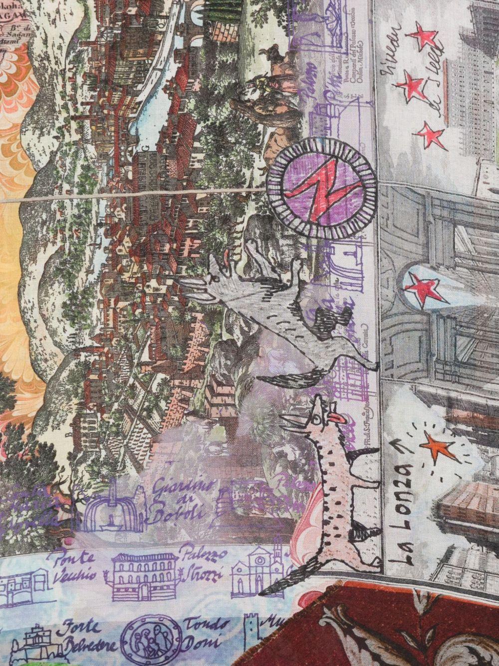 FALIERO SARTI Sciarpa 'Comedy'