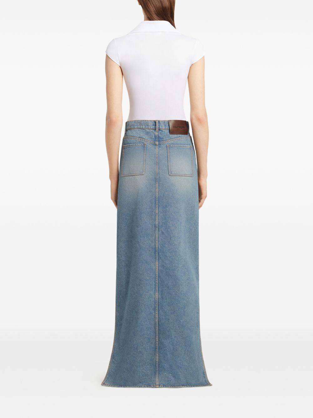 COURREGES Polo a maniche corte bianca con logo