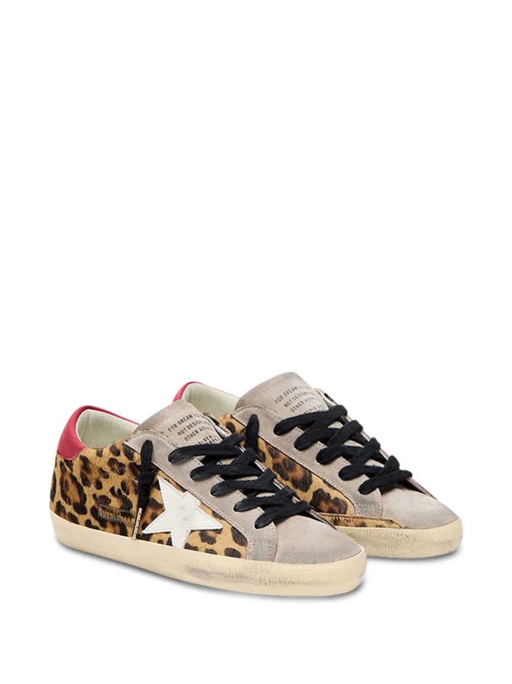 GOLDEN GOOSE Sneakers Super-Star in pelle muticolor