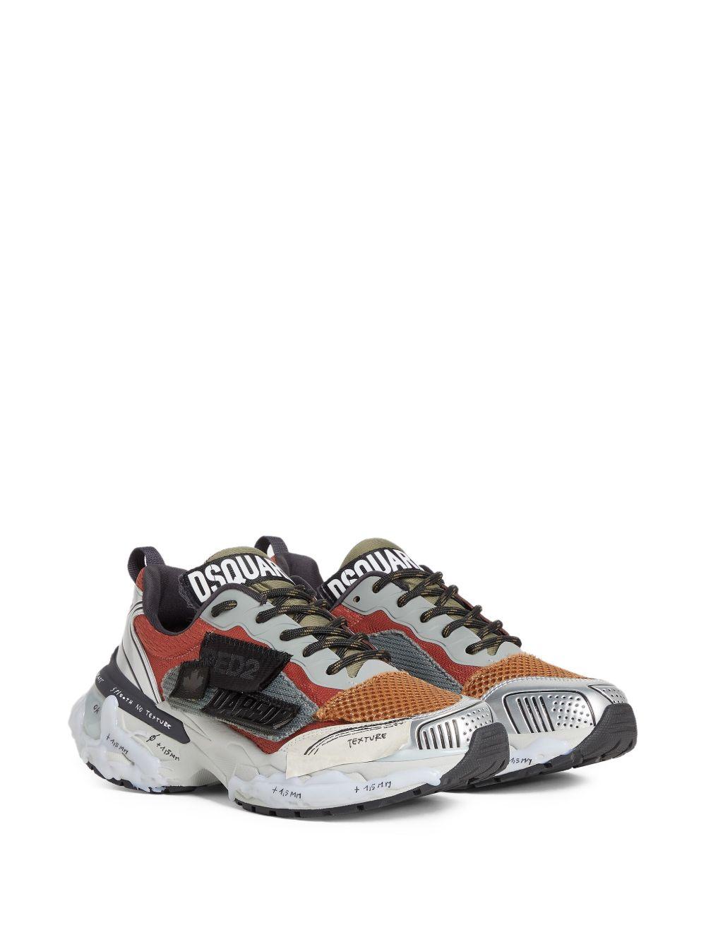 DSQUARED2 Sneakers 'Faster' con patch logo