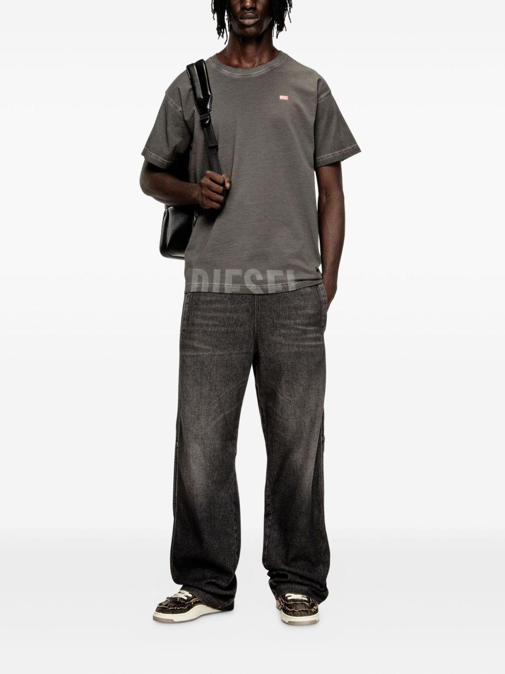 DIESEL T-shirt girocollo con logo