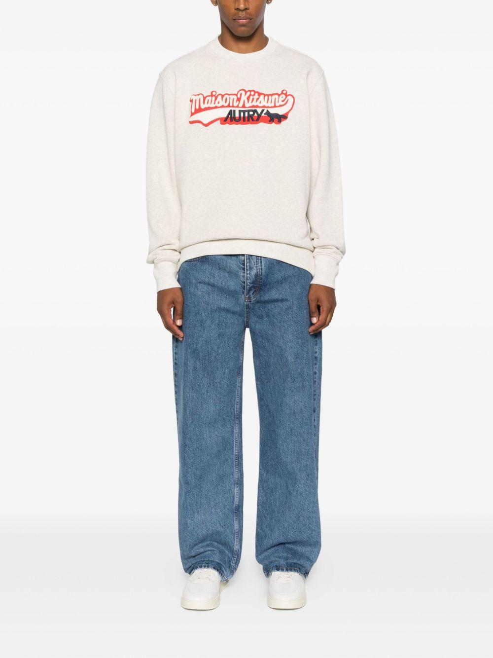 AUTRY Felpa girocollo con stampa