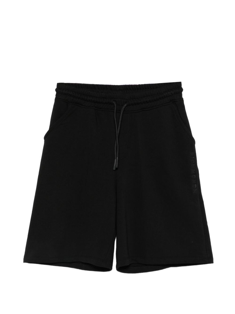 JOHN RICHMOND Shorts sportivi neri