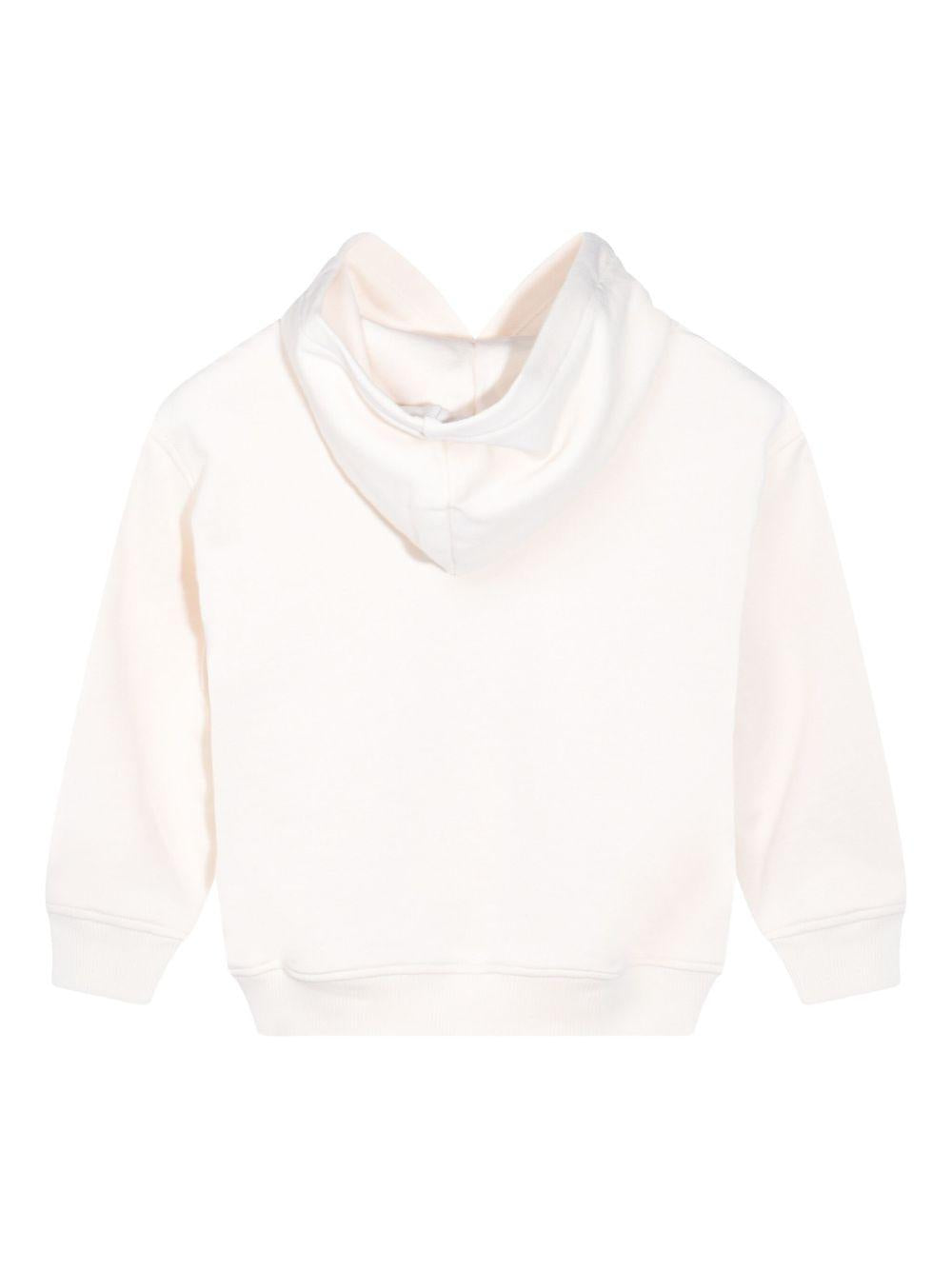 MOSCHINO Felpa in cotone con stampa