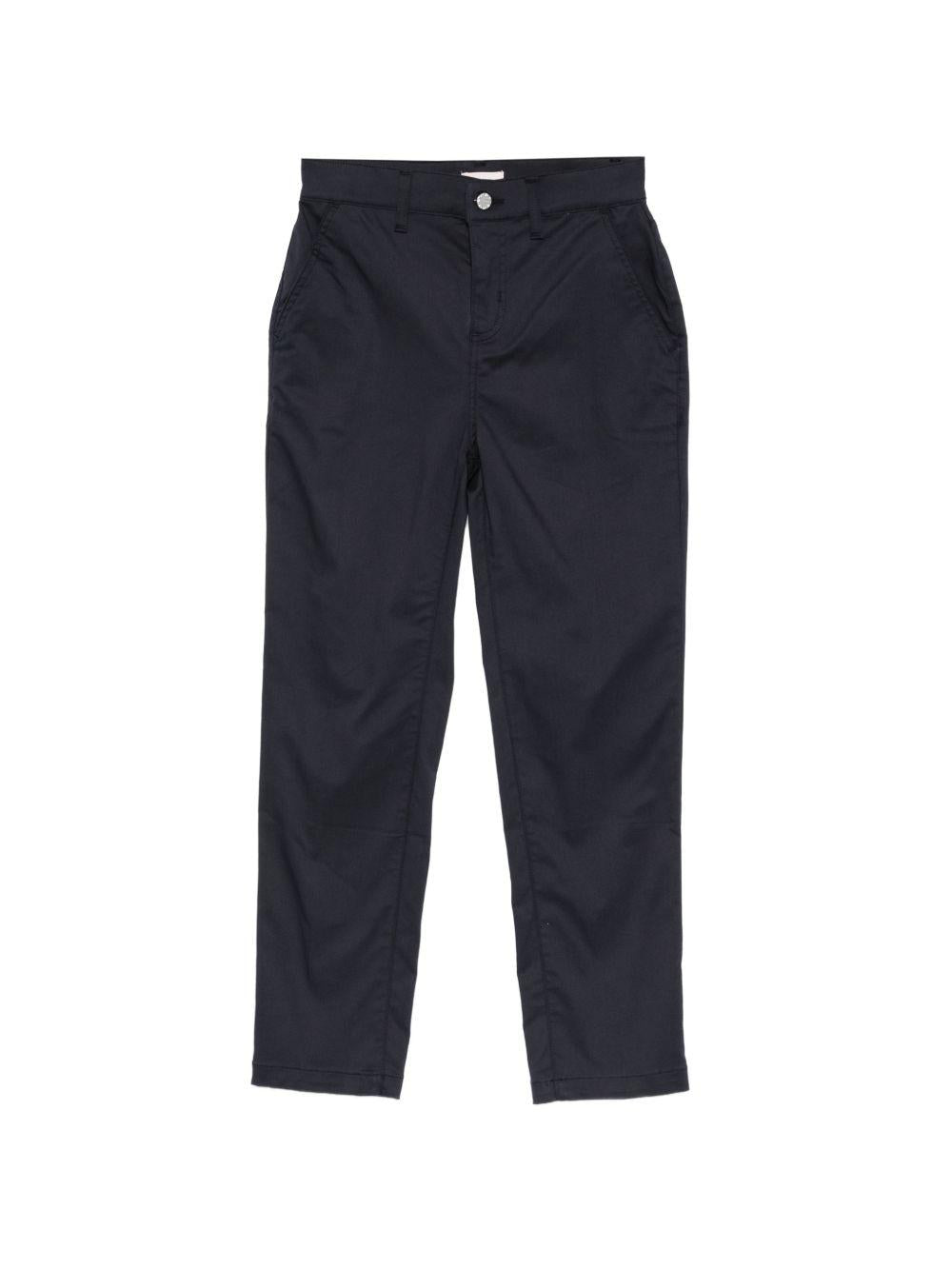 LIUJO Pantaloni blu a gamba dritta