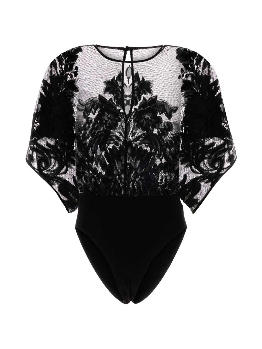 NORMA KAMALI Body nero Reverse Obie