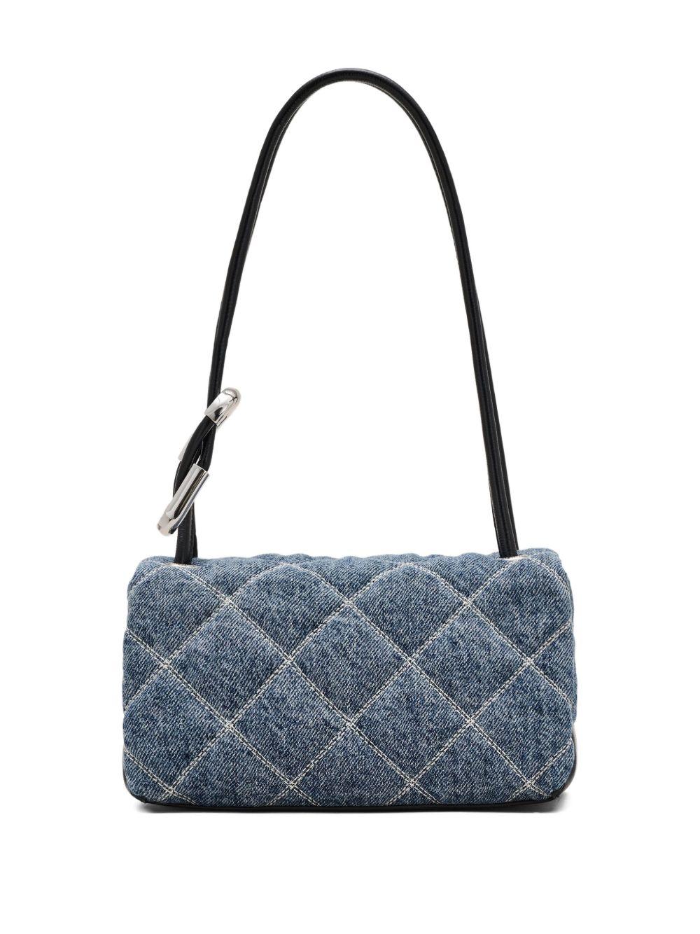 MARC JACOBS Borsa 'The Quilted Denim Mini Dual Shoulder Bag'