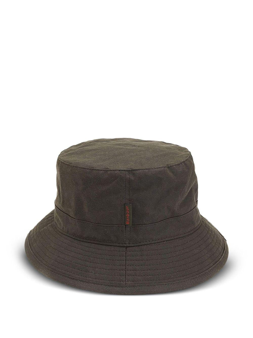 BARBOUR Cappello a pescatore in cotone verde