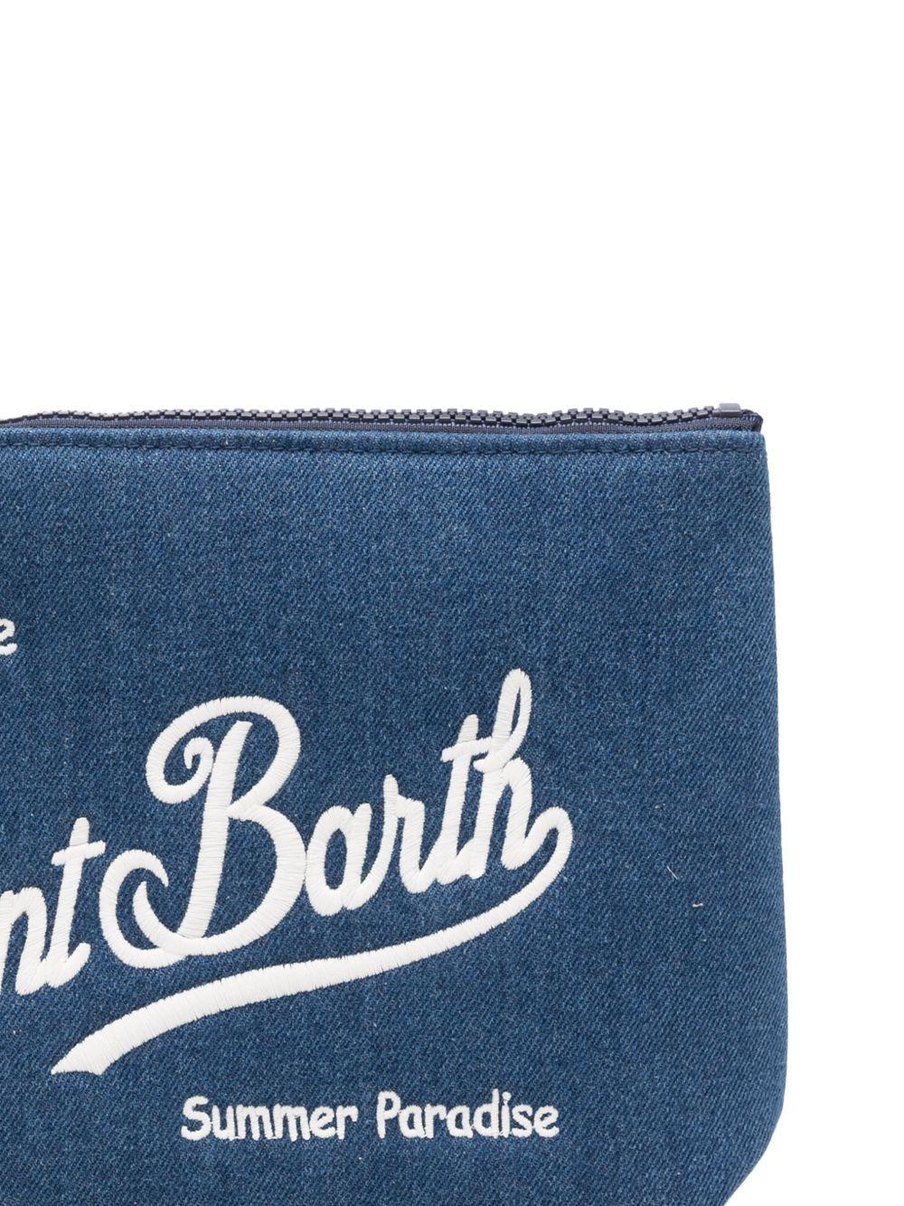 MC2 SAINT BARTH Pochette Aline Denim blu