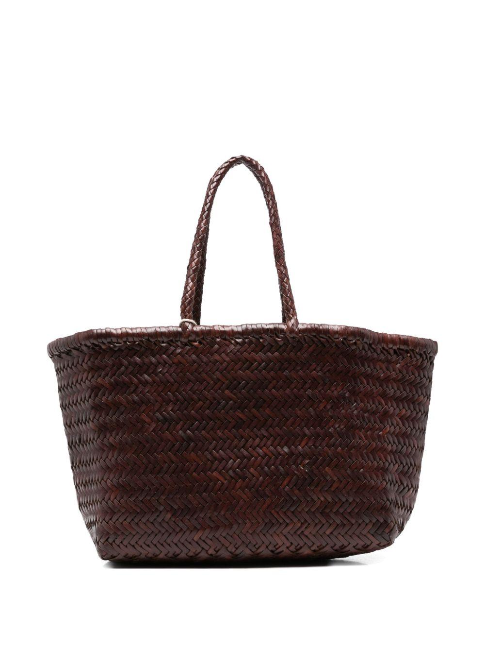 DRAGON DIFFUSION Borsa a spalla intrecciata