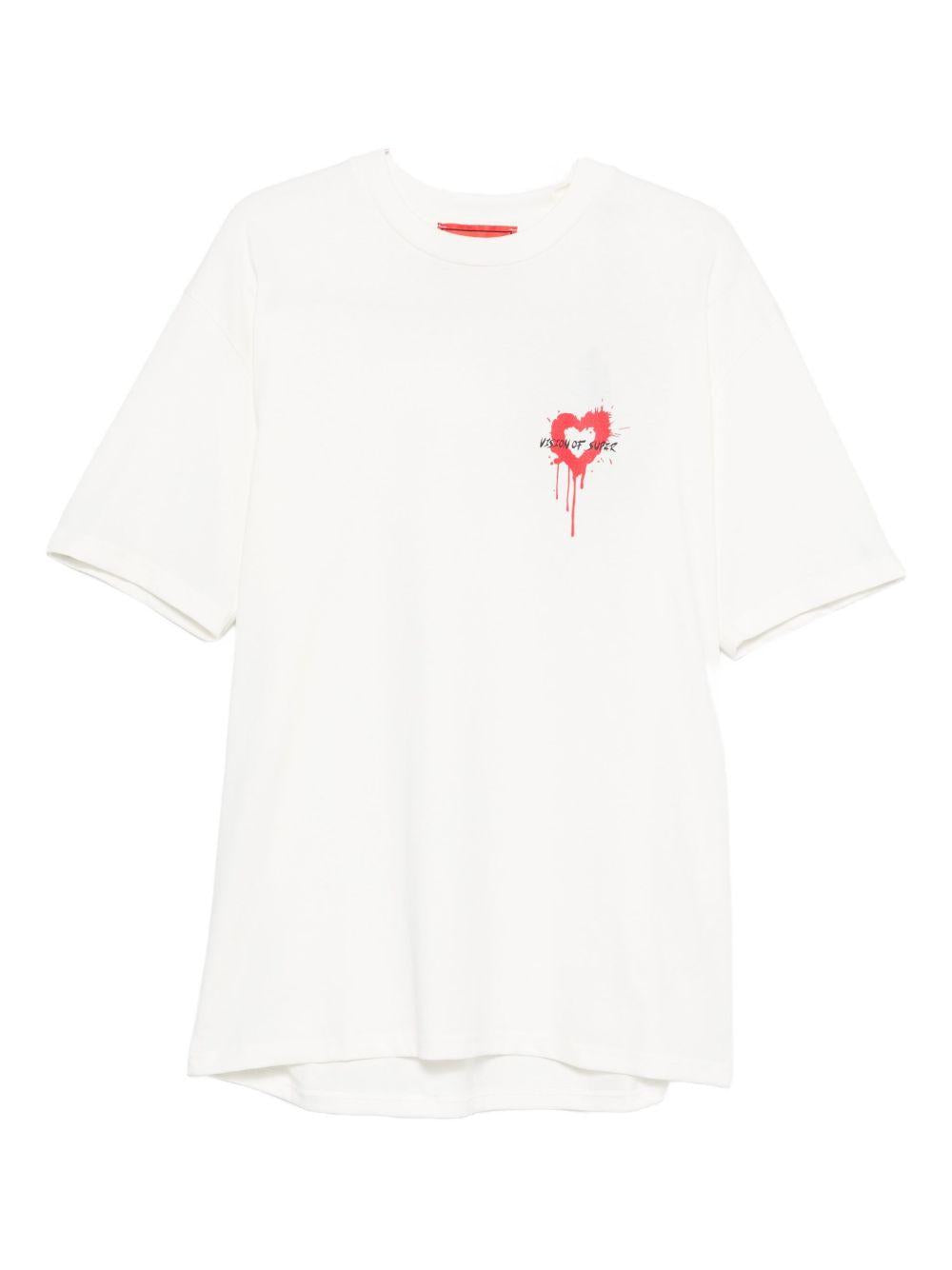 VISION OF SUPER T-shirt a maniche corte con stampa