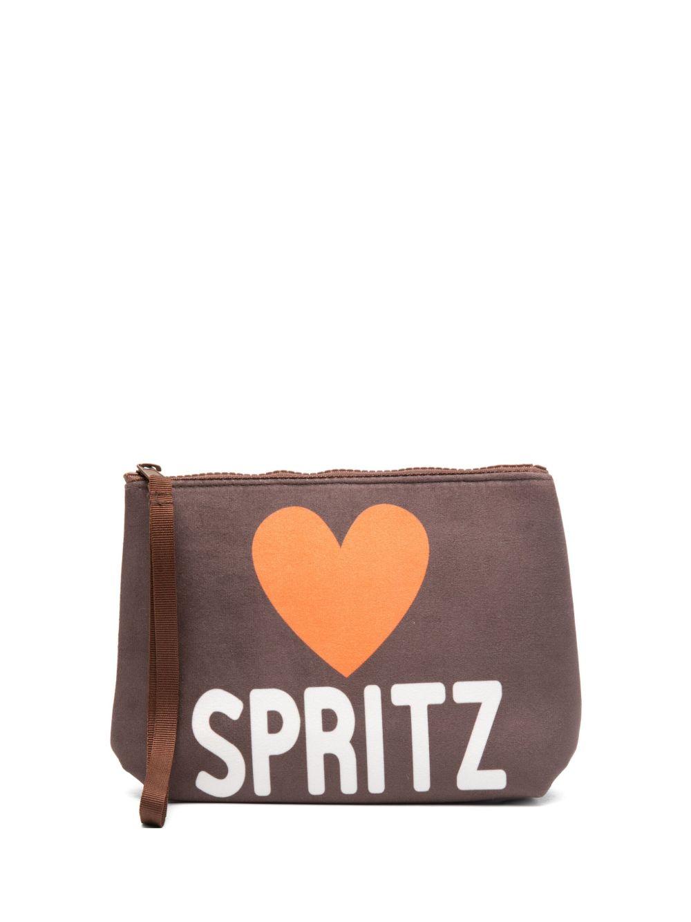 MC2 SAINT BARTH Pochette Aline Love Spritz