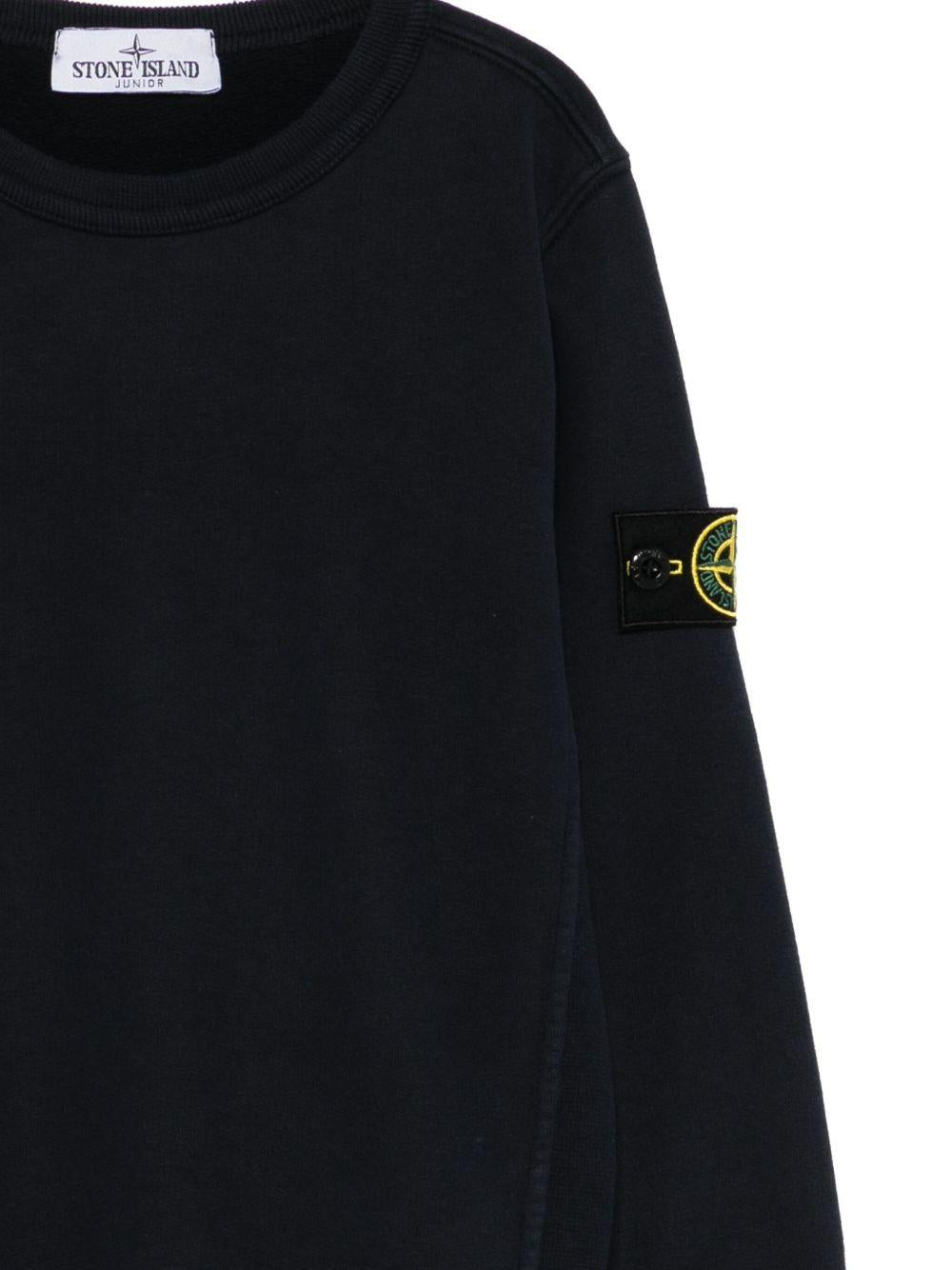 STONE ISLAND Felpa girocollo con logo