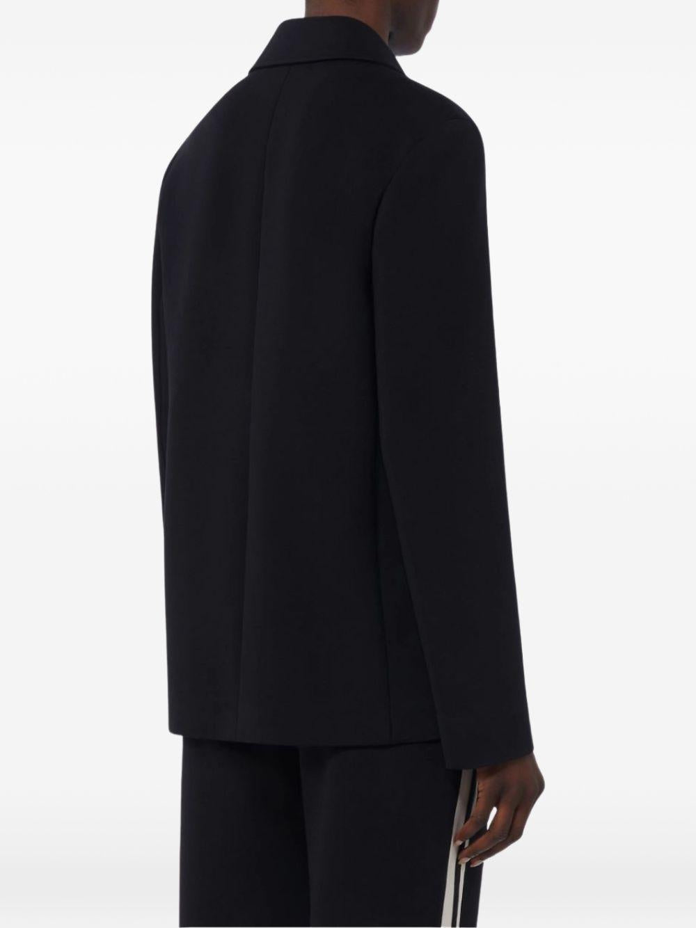 S MAX MARA Giacca monopetto in jersey scuba