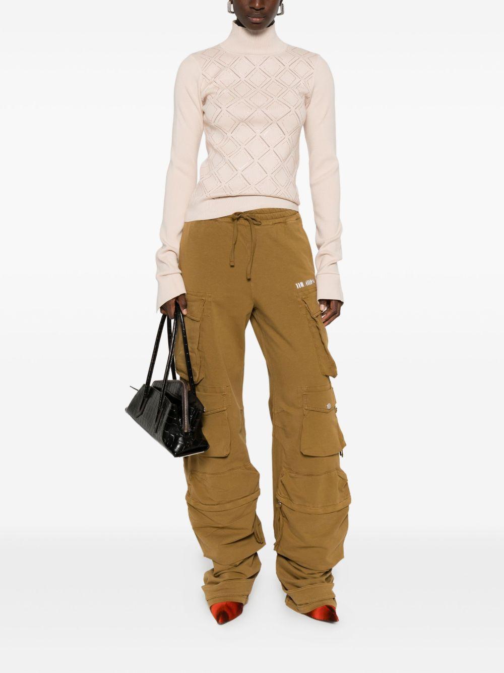 BLUGIRL Maglione a collo alto con motivo geometrico