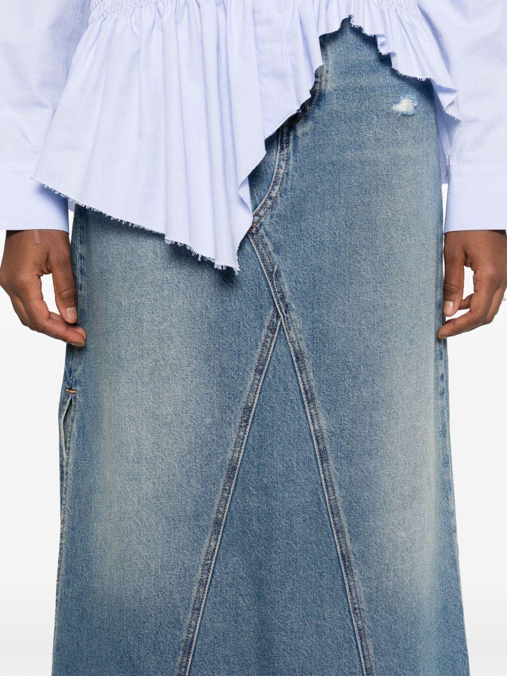 LEVIS Gonna midi in jeans