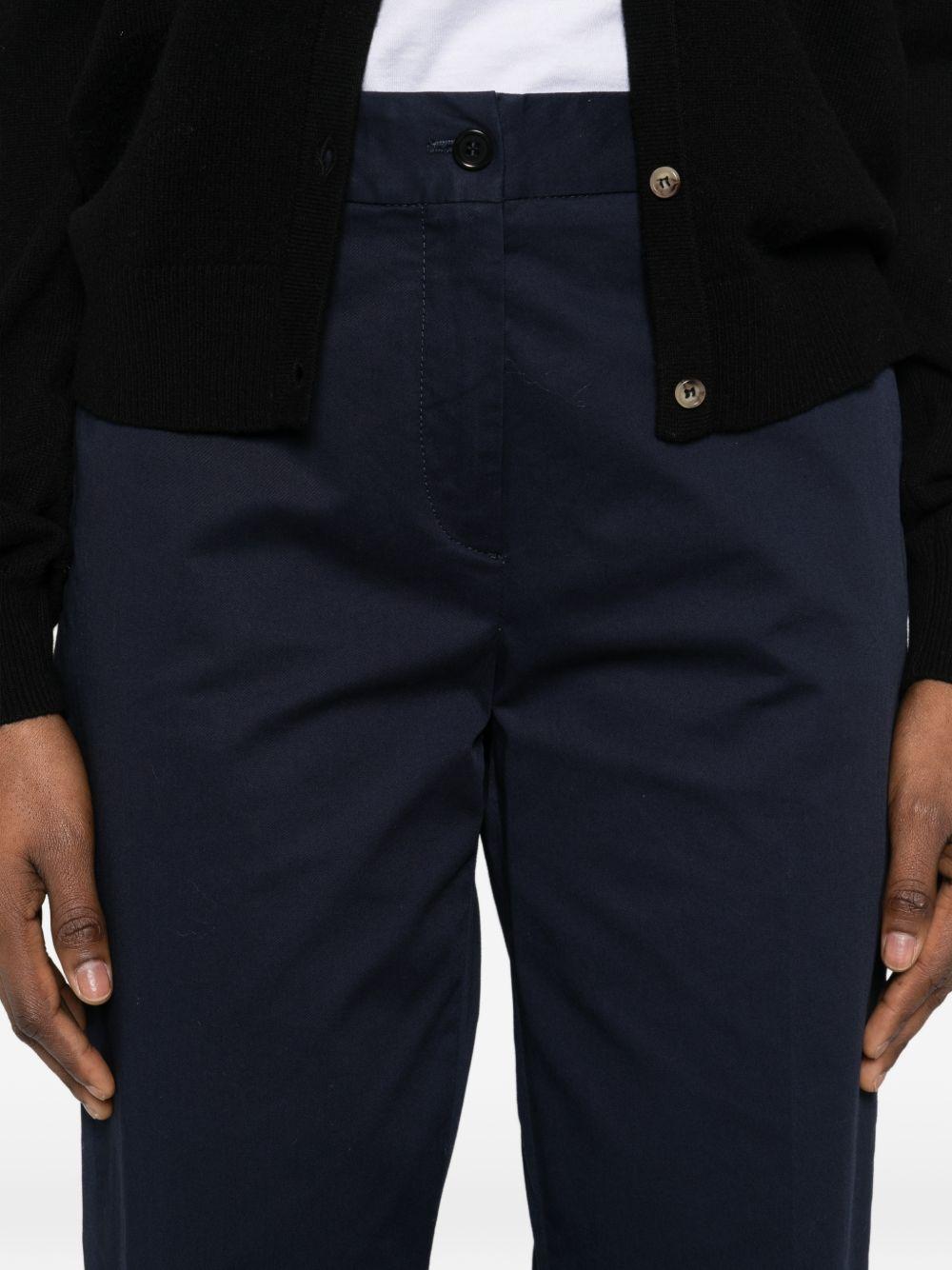 ASPESI Pantaloni in cotone blu navy