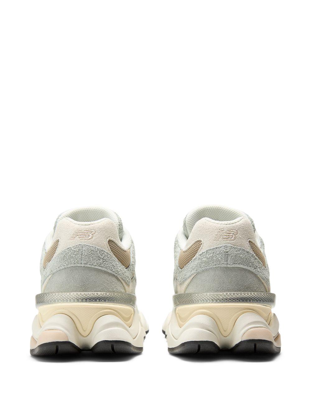 NEW BALANCE Sneakers 9060 in camoscio grigio e beige