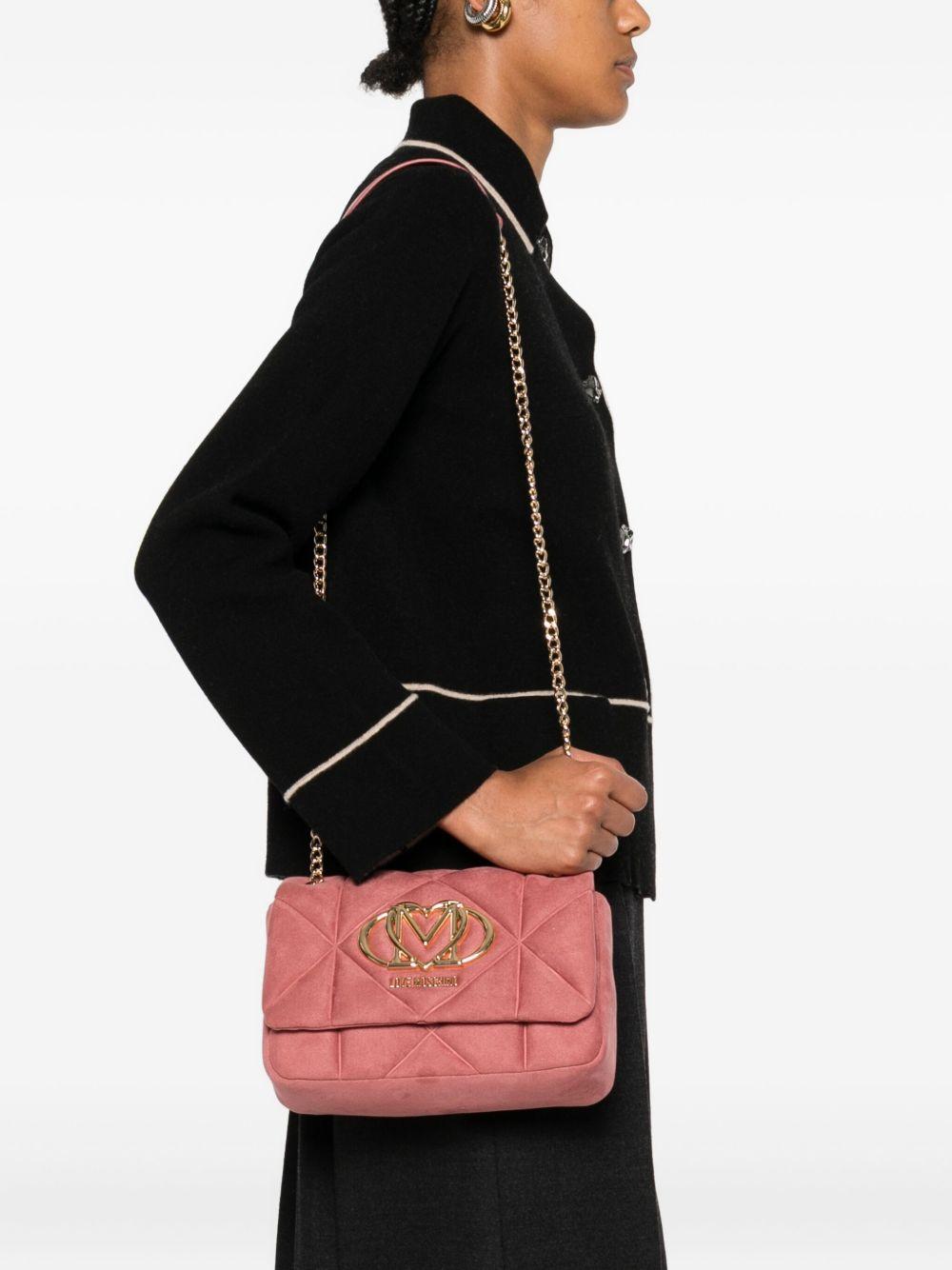 LOVE MOSCHINO Borsa a tracolla matelassé rosa