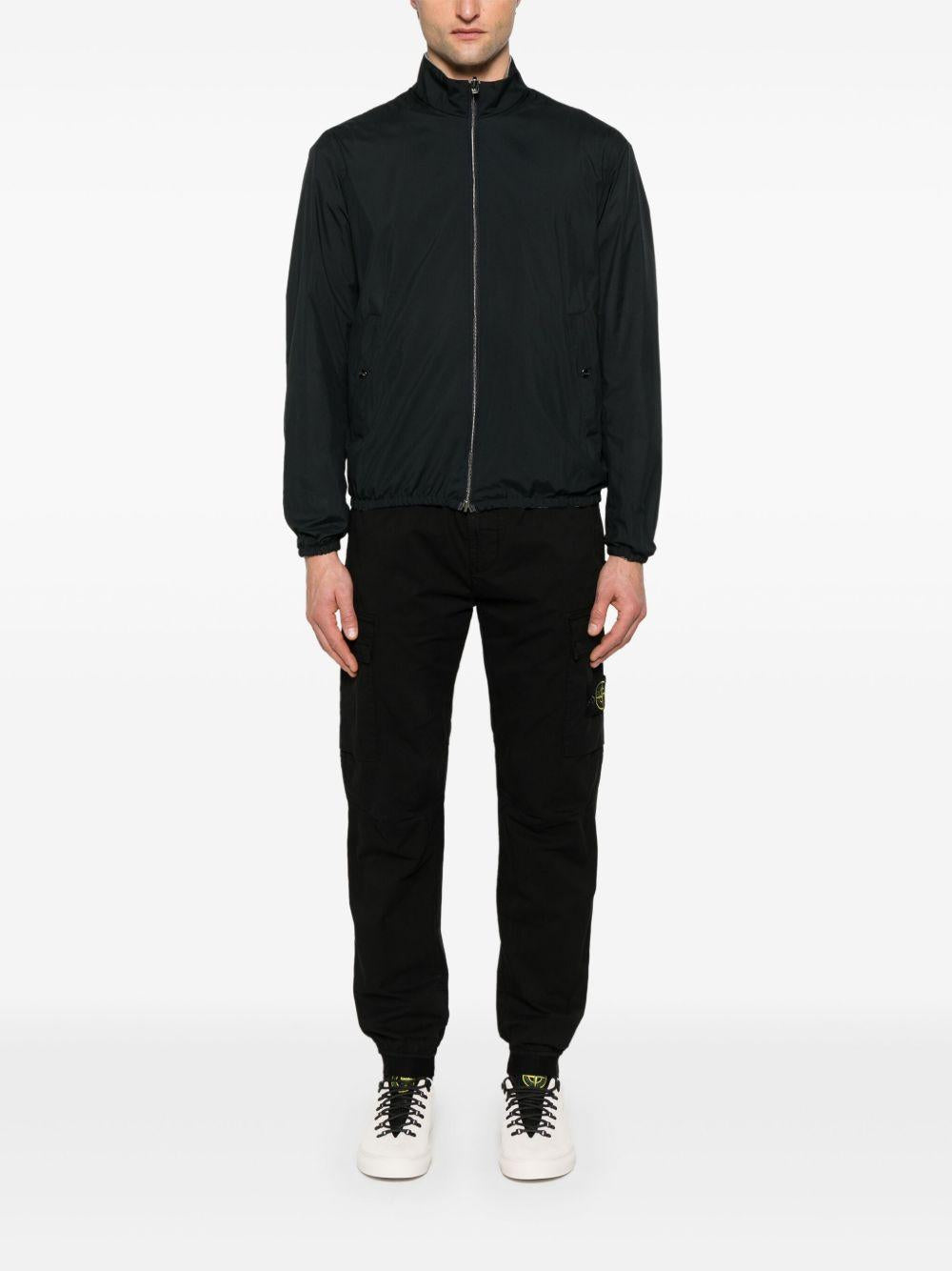 HERNO Giacca con zip blu navy