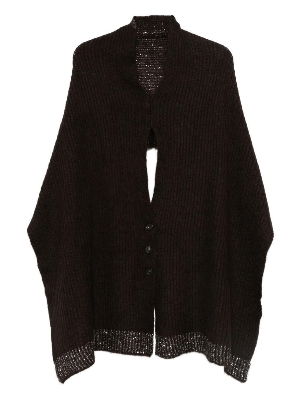 D EXTERIOR Mantella marrone cedro