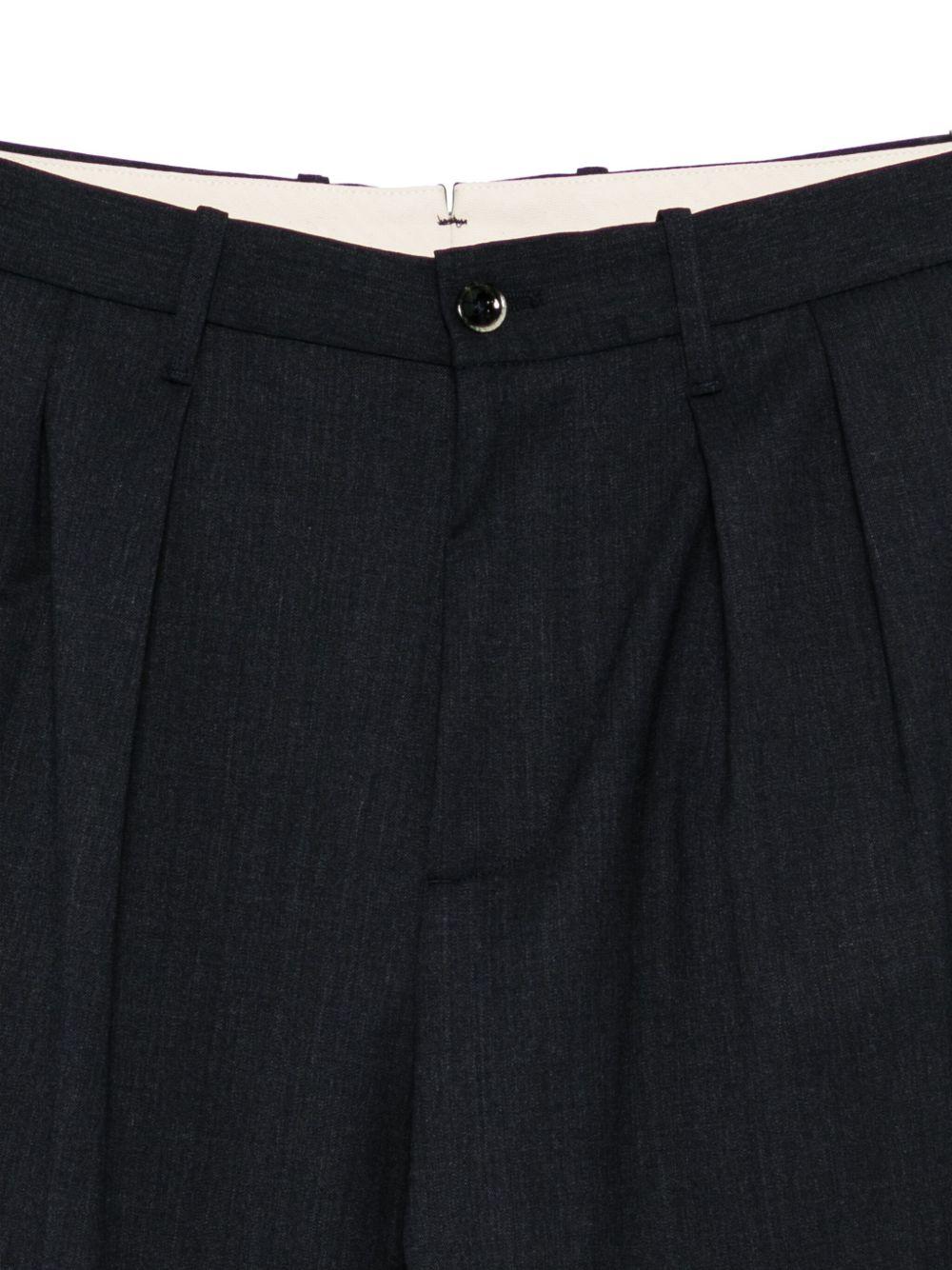 NINE IN THE MORNING Pantaloni Kai navy blu