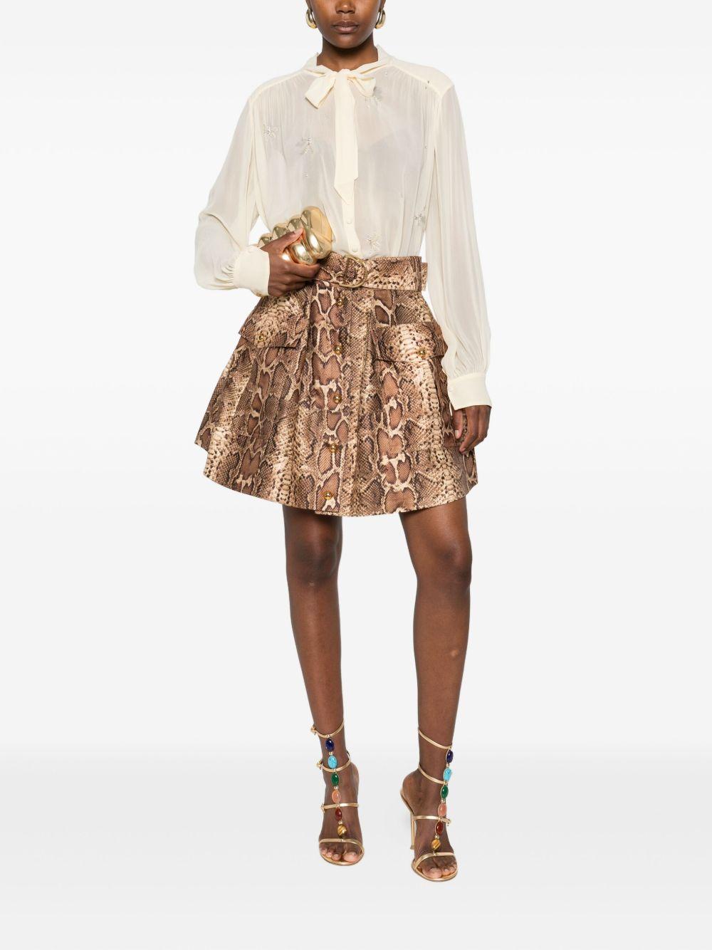 FORTE FORTE Blusa con collo lavallière