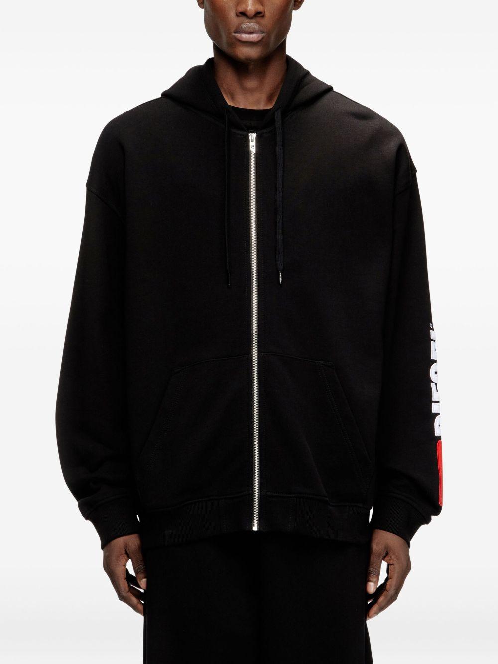 DIESEL Felpa con cappuccio 'S-Boxt-Zip-Hood-Div'