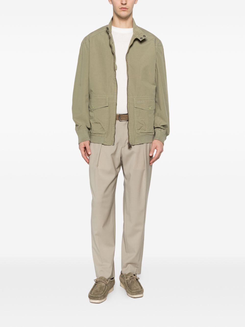 BARBOUR Giacca Matley in cotone oliva