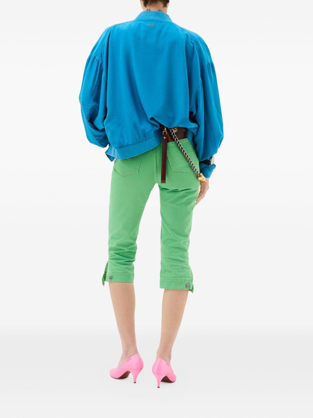 VERSACE Jeans verdi a pinocchietto