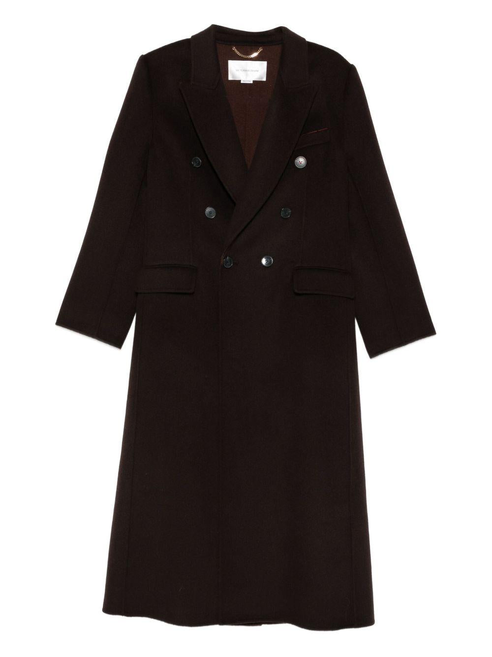 VICTORIA BECKHAM Cappotto lungo doppiopetto