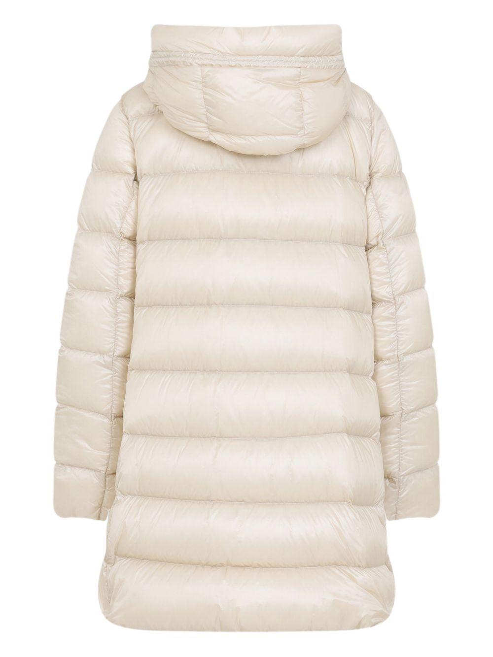 MONCLER Piumino lungo avorio