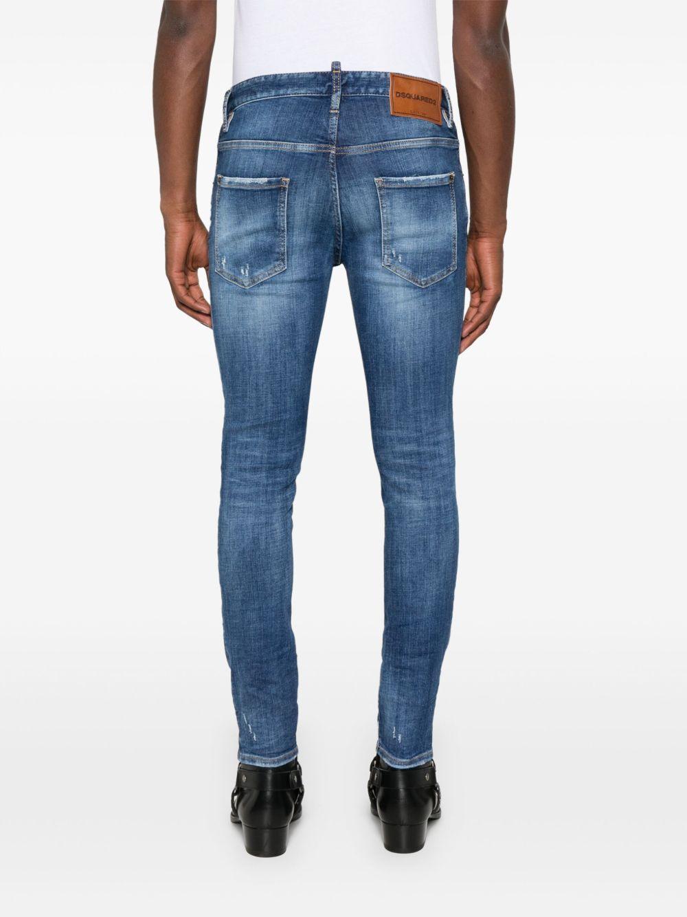 DSQUARED2 Jeans blu in cotone elasticizzato