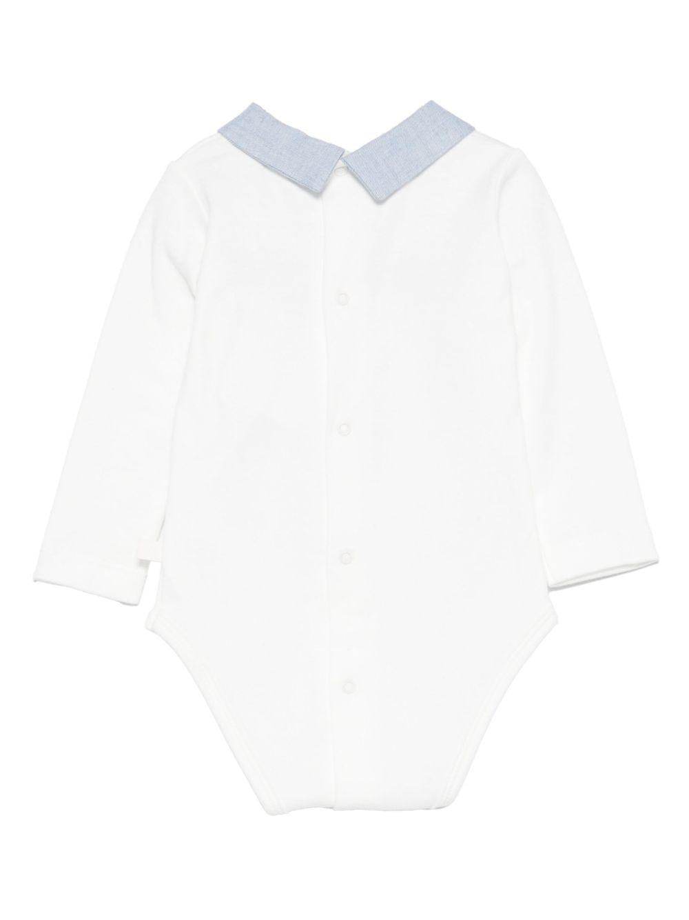 LARANJINHA Tutina con colletto alla Peter Pan