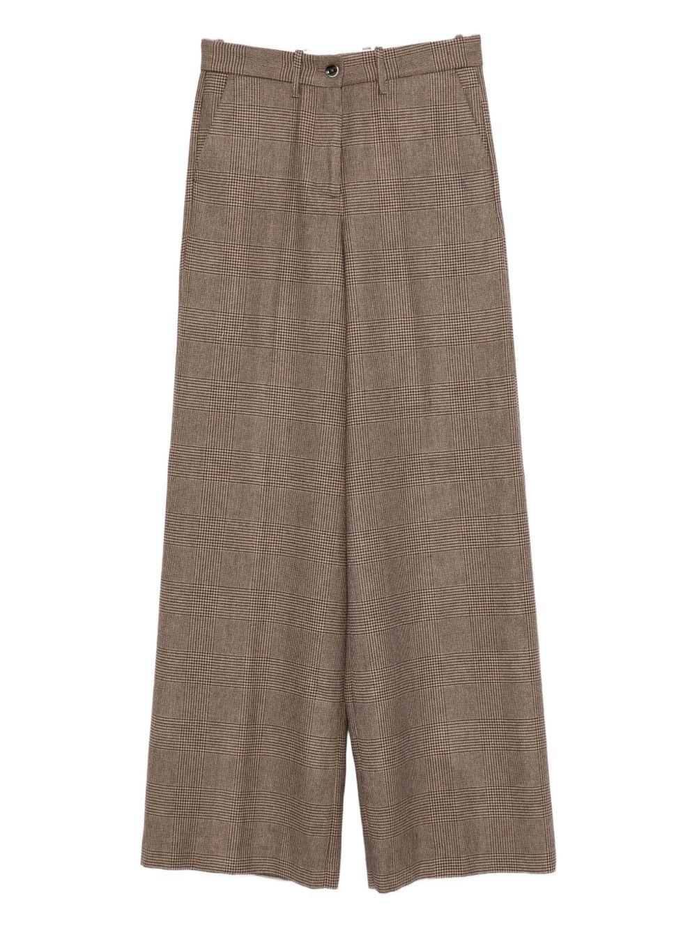 NINE IN THE MORNING Pantaloni Karen motivo Principe di Galles