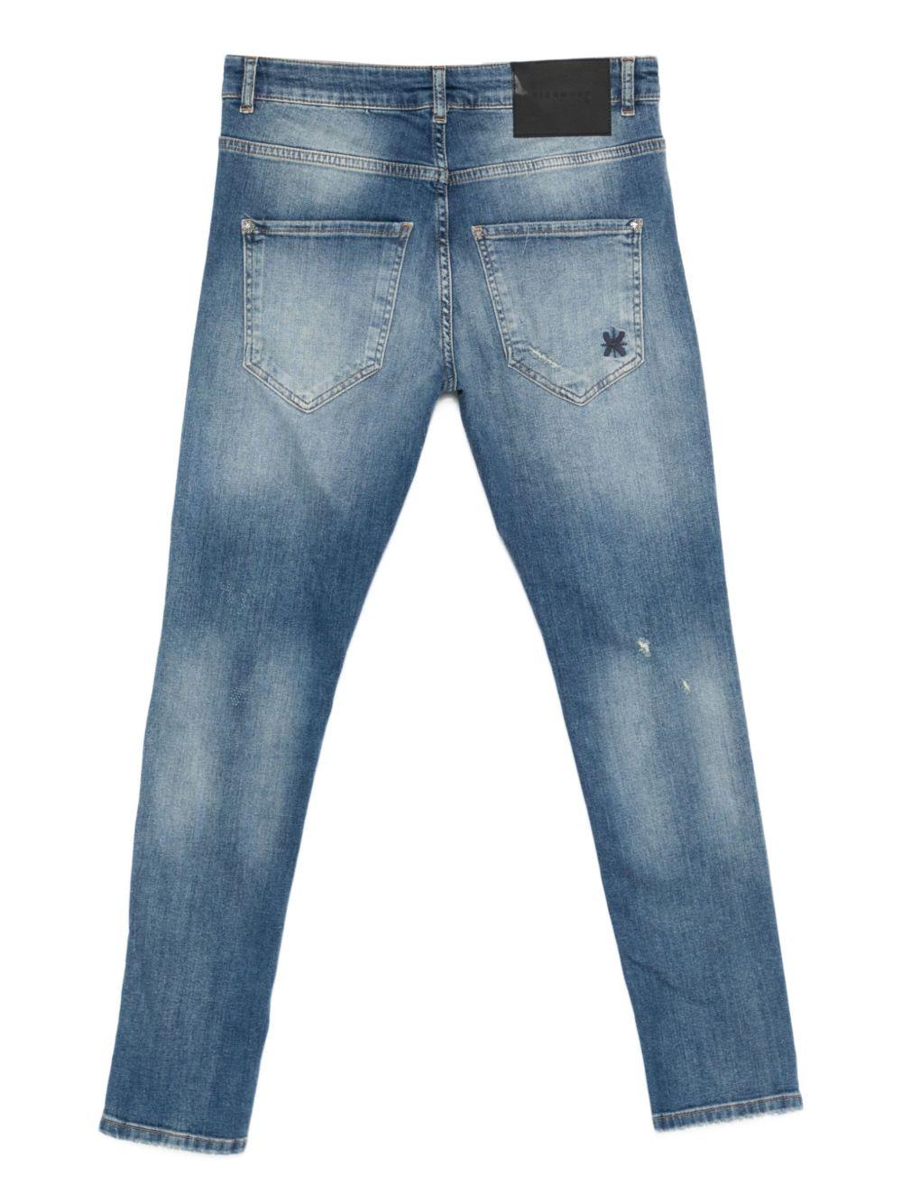 JOHN RICHMOND Jeans lunghi con strappi