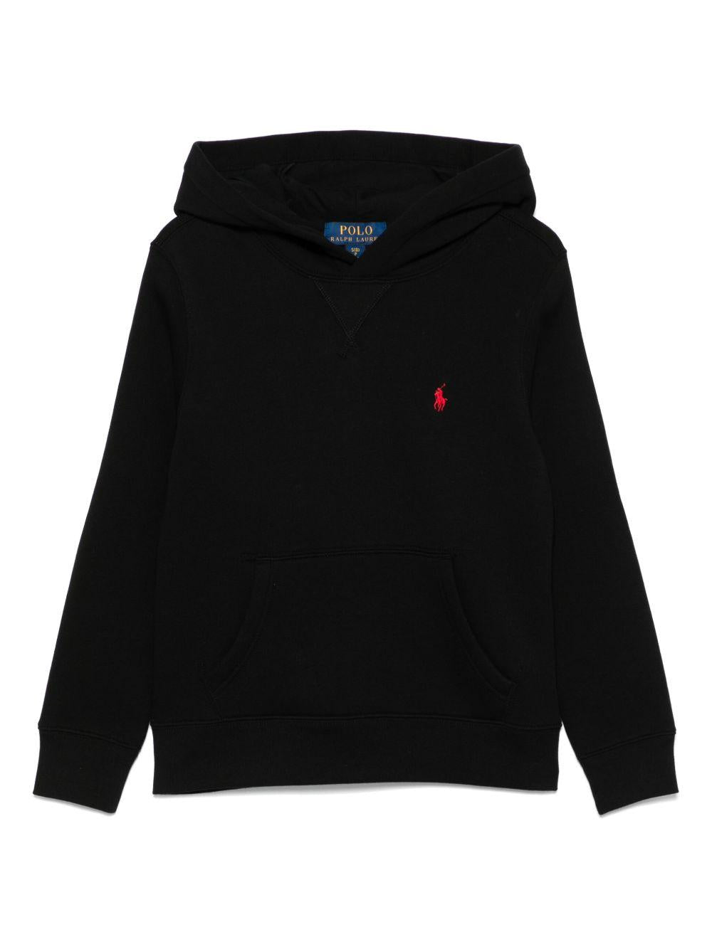 POLO RALPH LAUREN Felpa con cappuccio e logo