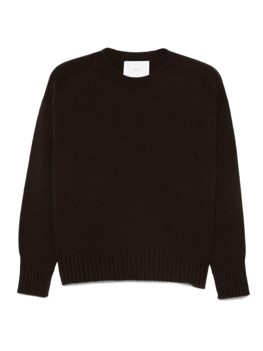 VANISE Maglia girocollo 'Sandy Caffè'