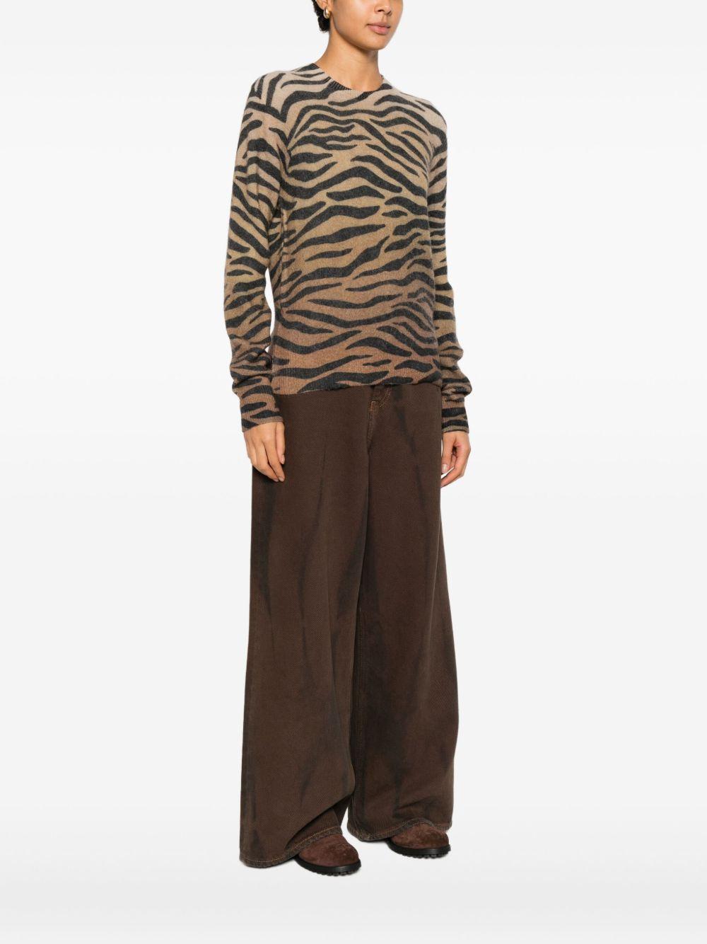 MC2 SAINT BARTH Maglia girocollo 'New Queen Print Alpaca'