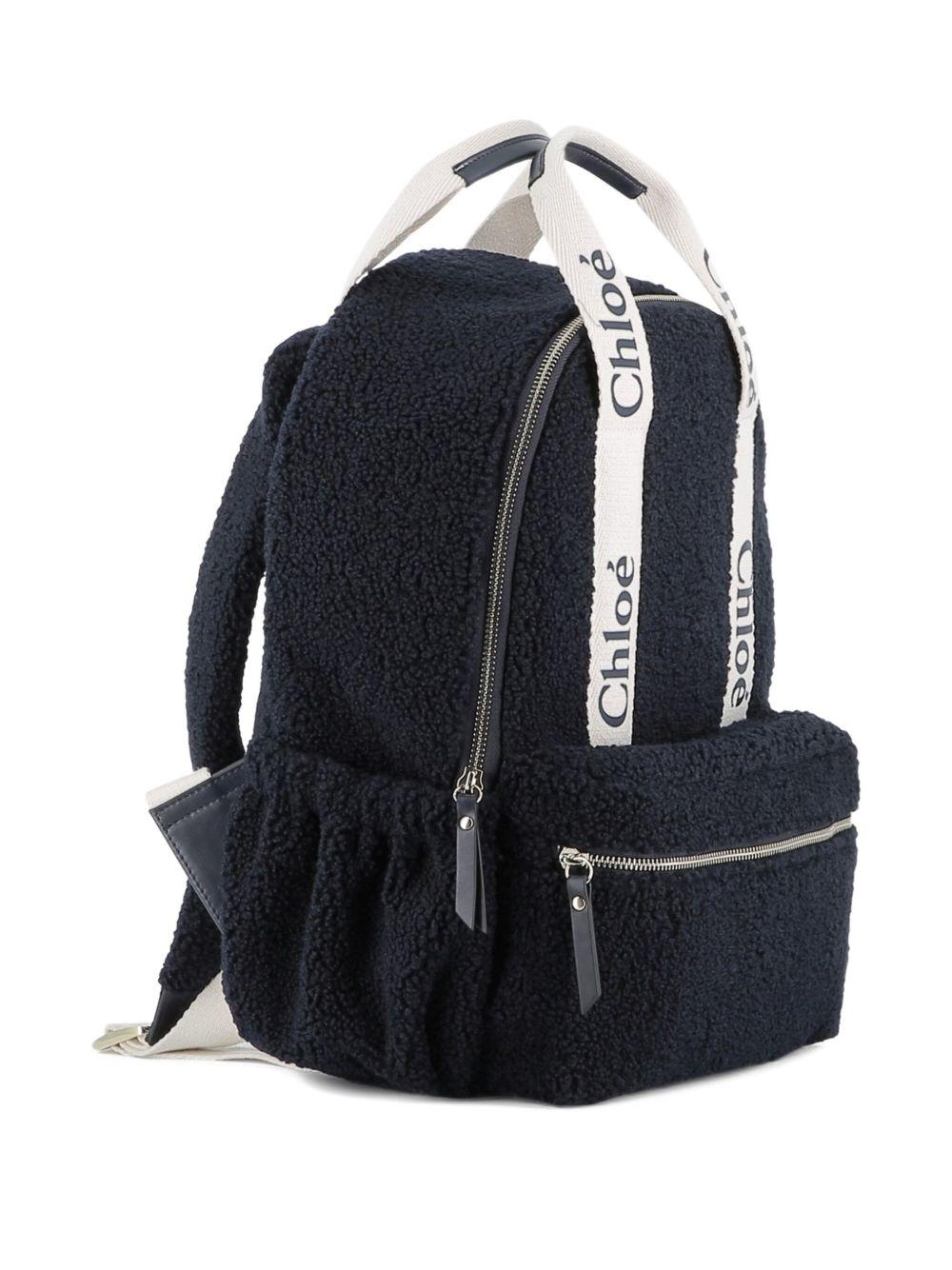 CHLOE Zaino in tedy con logo