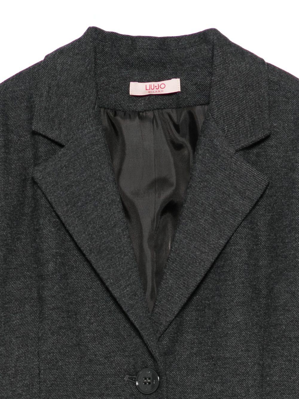 LIUJO Giacca grigia monopetto