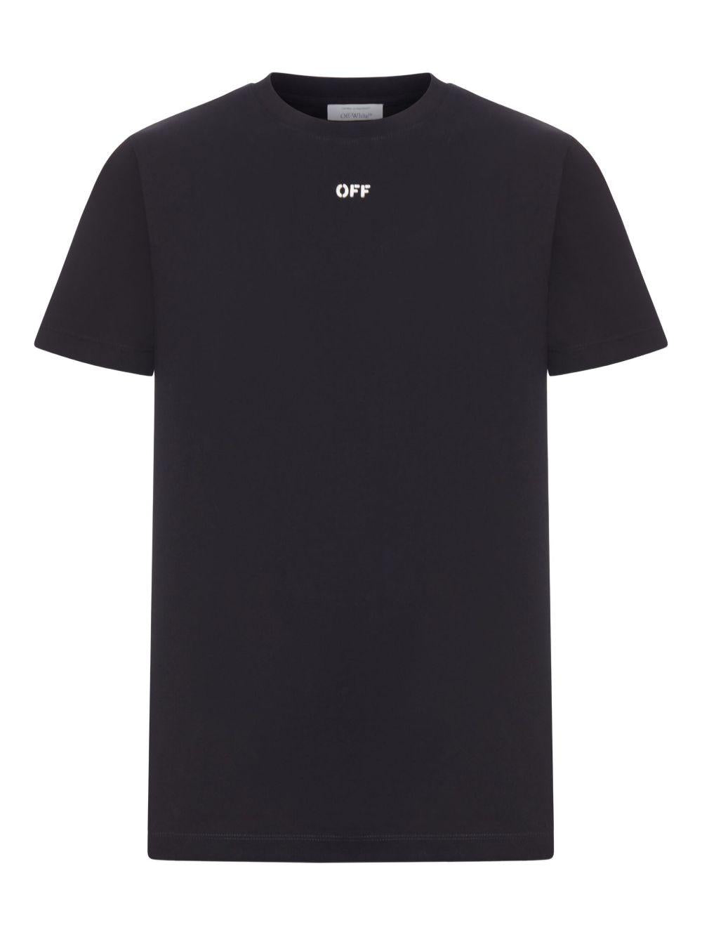 OFF WHITE T-shirt in cotone con logo