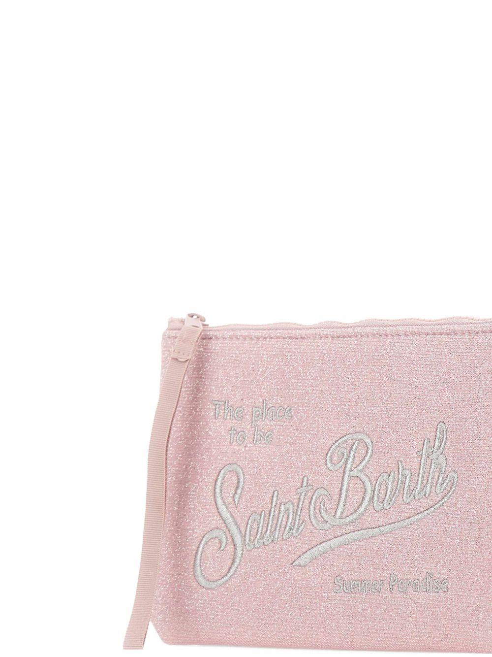 MC2 SAINT BARTH Pochette rosa Aline Lurex