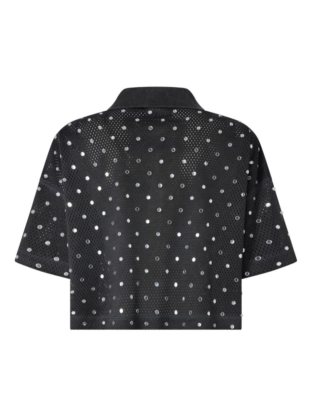 PINKO T-shirt a pois "Erve"